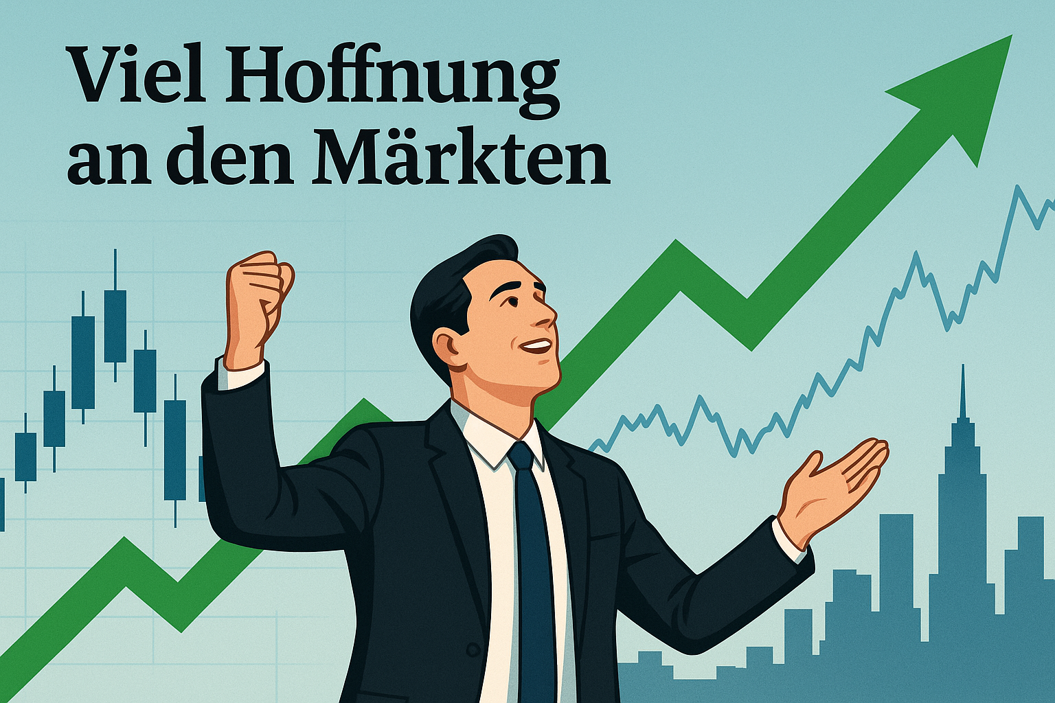 Viel Hoffnung an den Märkten