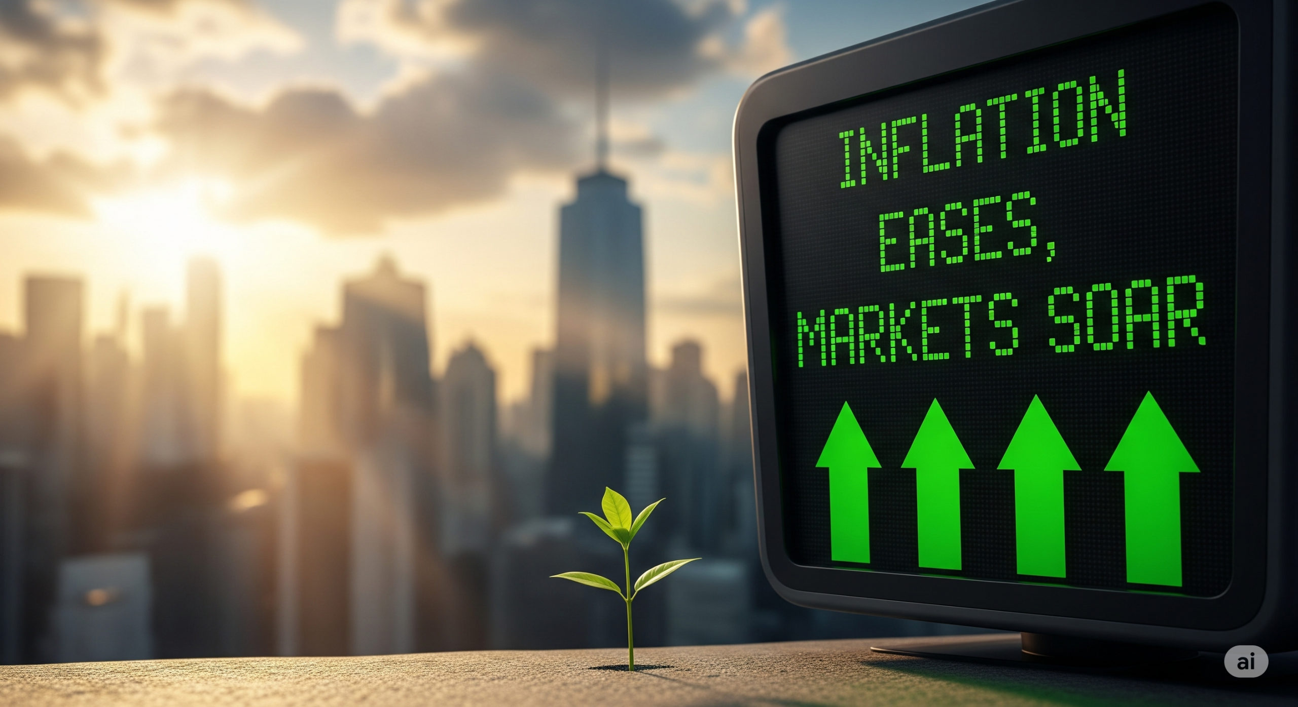 Inflation sinkt – Markt steigt