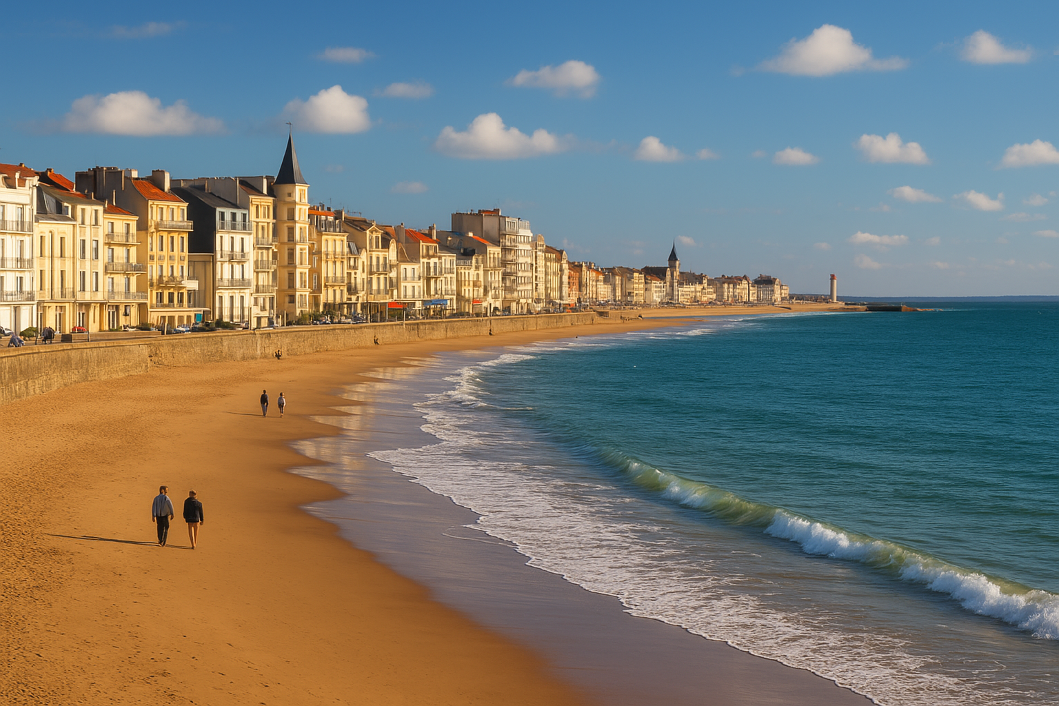 Les Sables-d’Olonne: charmantes Seebad an der französischen Atlantikküste
