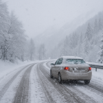 Tiefer Schnee im Norden Italiens