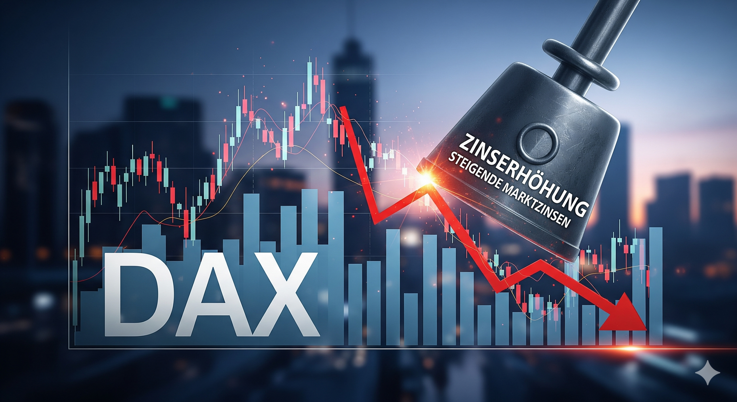 Steigende Marktzinsen drücken den DAX