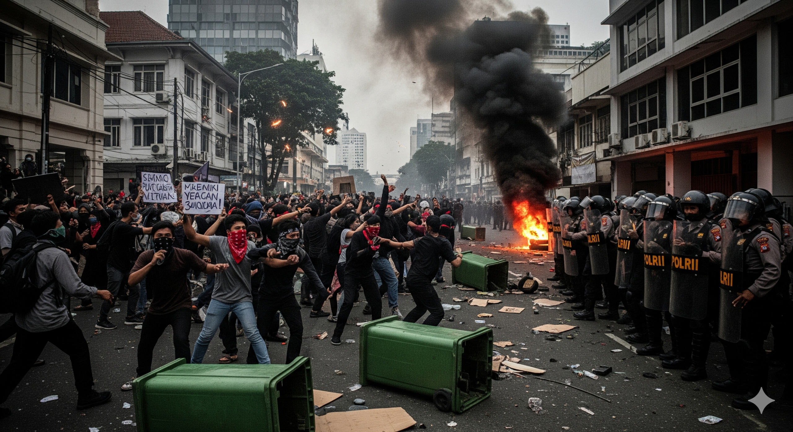 Gewaltsame Demonstrationen in Indonesien: Das sollten Urlauber wissen