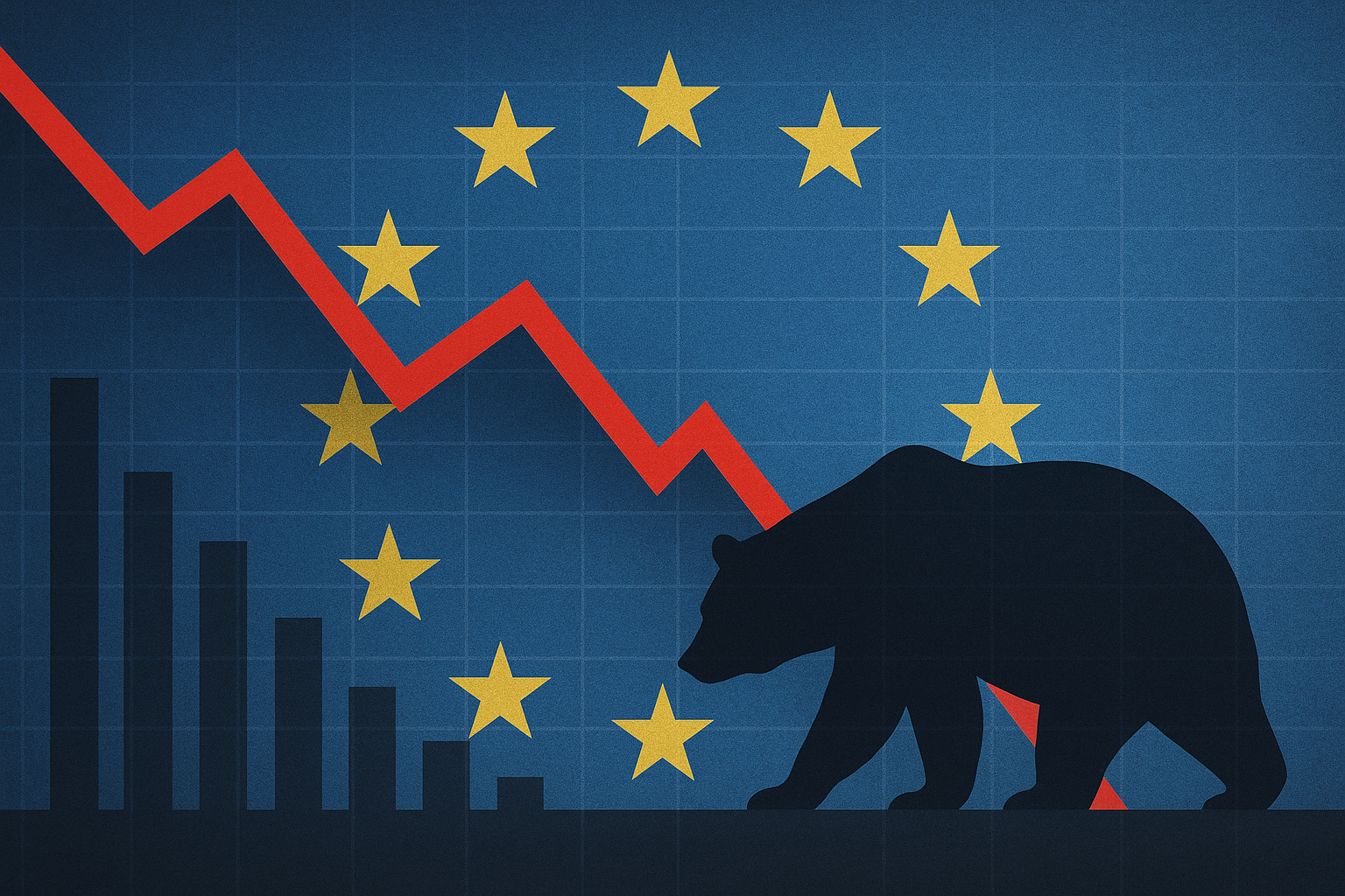 Europäische Wirtschaftsschwäche ist auch am Aktienmarkt erkennbar