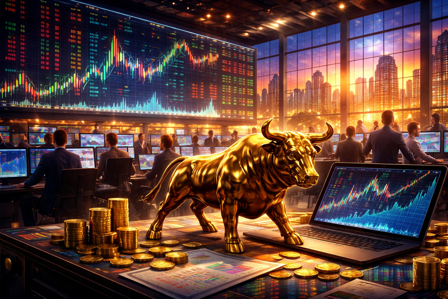 Börse zum Jahresauftakt