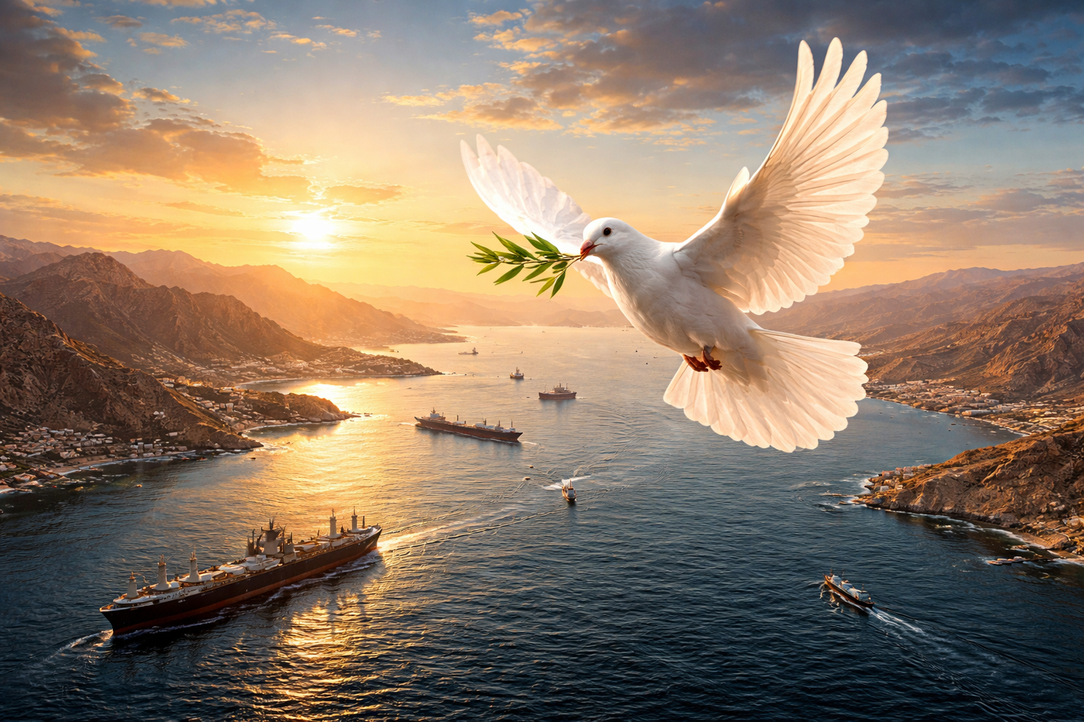 geopolitische Entspannung - Frieden über der Straße von Hormuz