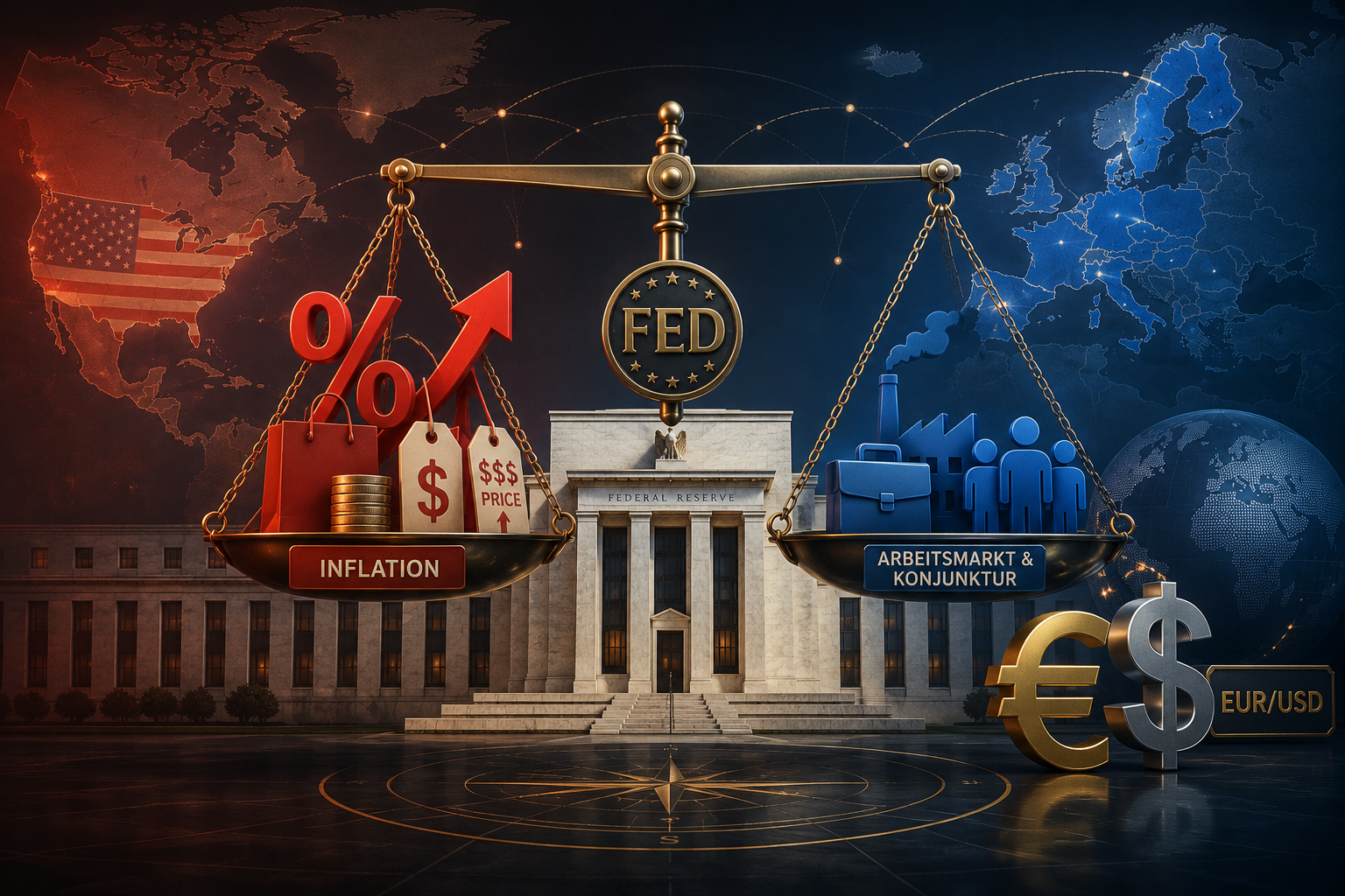 Börse: Die Augen sind auf die Fed gerichtet