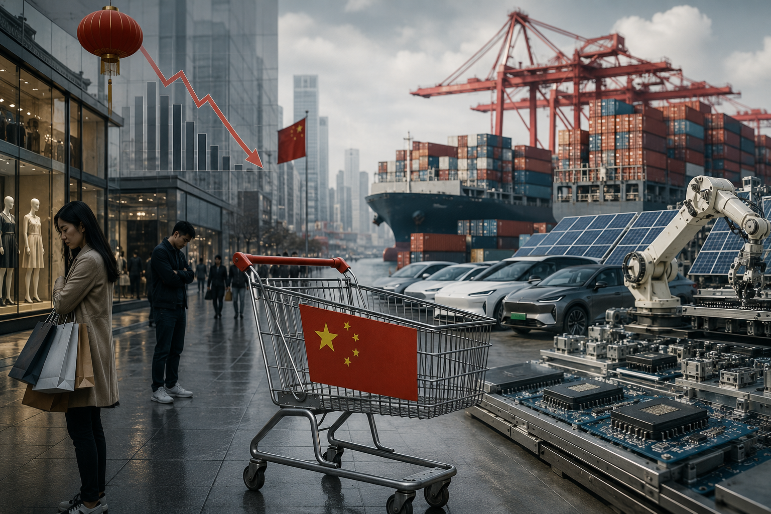 China fällt wohl als Wachstumsmotor aus