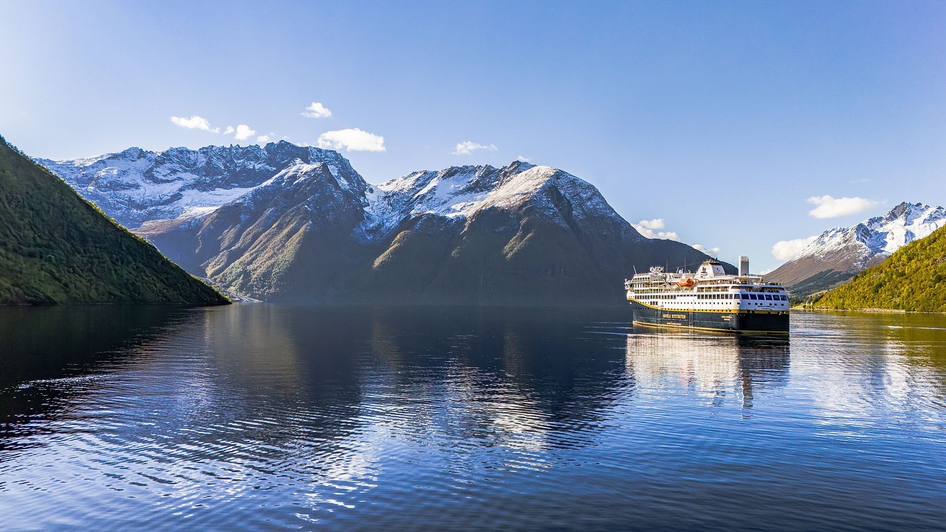 Norwegen - Postschiff (Pressebild: Havila Voyages)